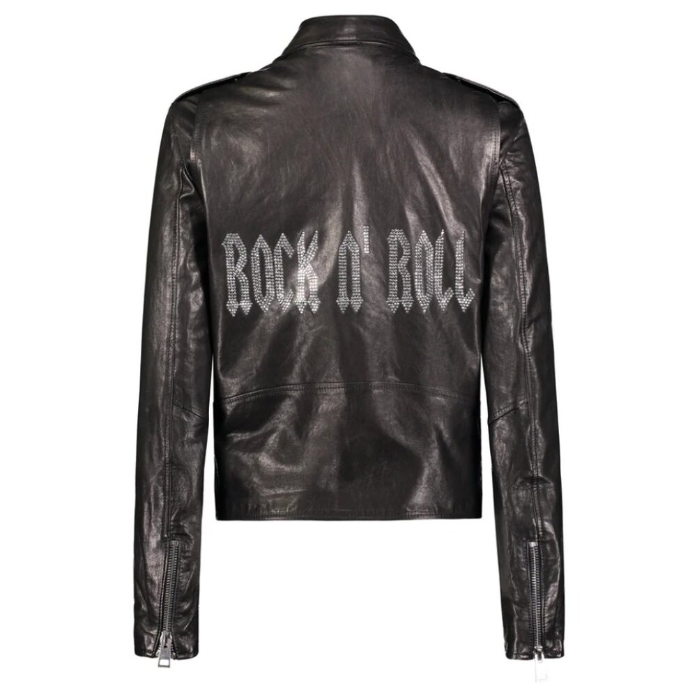 Rock N Roll Lamb Leather Jacket